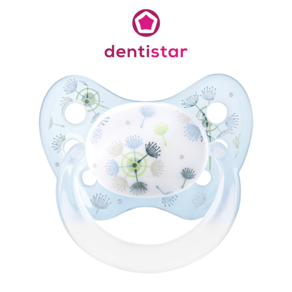 ДЕНТИСТАР Анатомска цуцла-лажливка, 0-6м.